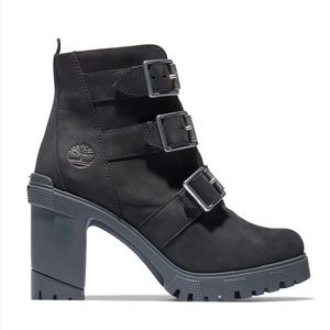 TIMBERLAND WOMEN'S LANA POINT BUCKLE BOOTS